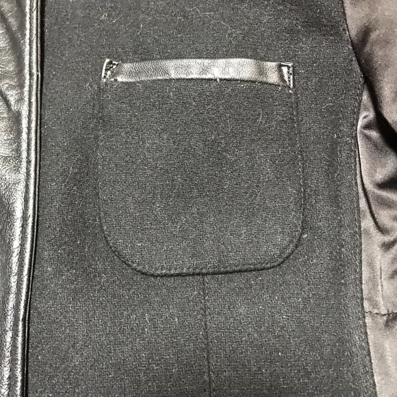 Juicy Couture down puffer with wool and lambskin detail - Picture 9 of 16